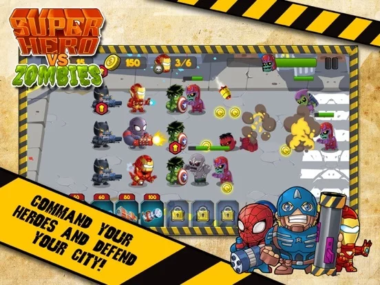 Изображение игры: Super.Hero Defense Game for Bat.man V Super.man