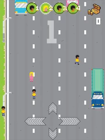 Изображение игры: Jaywalker! - 2D Endless Arcade Runner