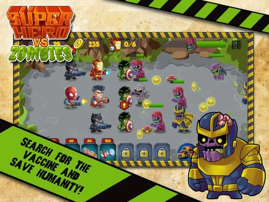 Изображение игры: Super.Hero Defense Game for Bat.man V Super.man
