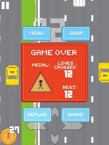 Изображение игры: Jaywalker! - 2D Endless Arcade Runner