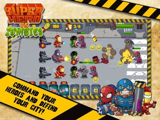 Изображение игры: Super.Hero Defense Game for Bat.man V Super.man