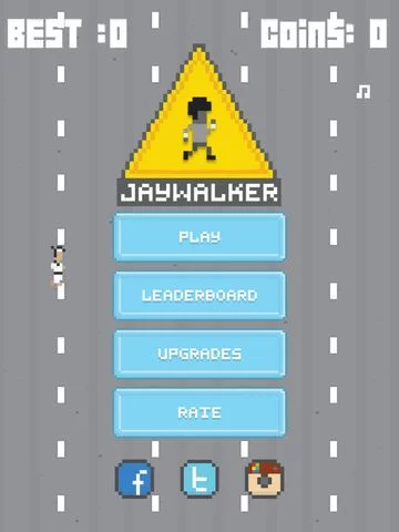 Изображение игры: Jaywalker! - 2D Endless Arcade Runner