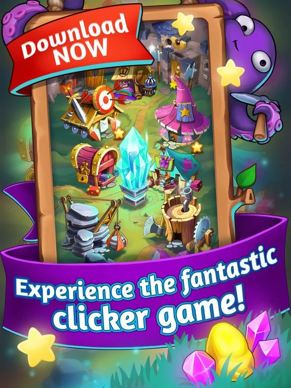 Изображение игры: Fortress Clicker
