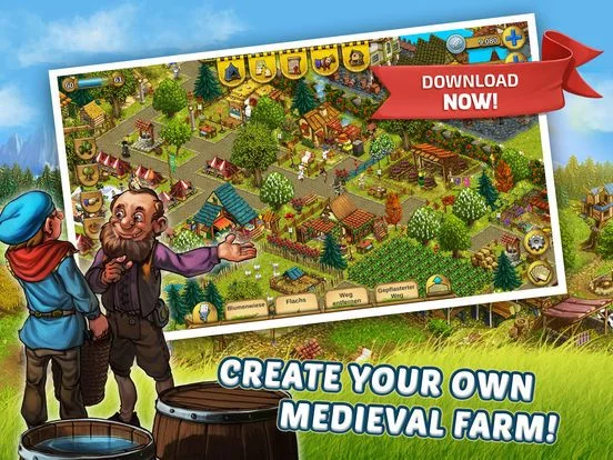 Изображение игры: My Little Farmies Mobile