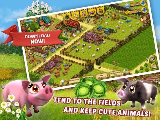 Изображение игры: My Little Farmies Mobile