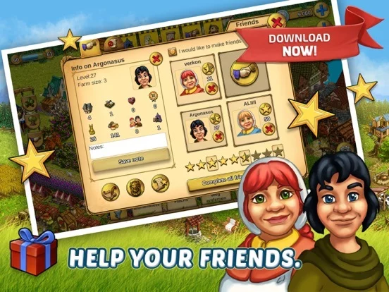 Изображение игры: My Little Farmies Mobile