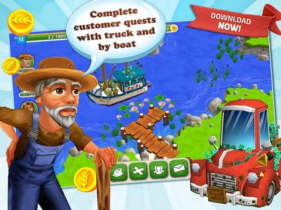 Изображение игры: MyFreeFarm2