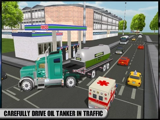 Изображение игры: Ultimate Big Truck Car Transport Trailer Simulator