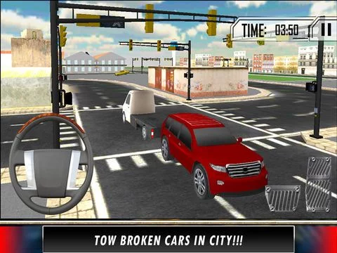 Изображение игры: Tow Truck Driver Car Fix 3D Simulator