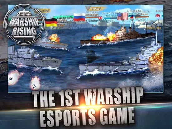Изображение игры: Warship Rising