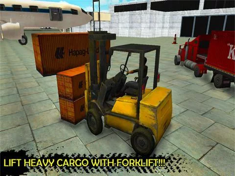 Изображение игры: Construction Forklift Crane Driver 3D Simulator