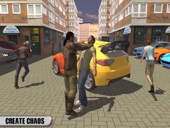 Изображение игры: Real Gangster Crime Simulator 3D: Escape City Cops