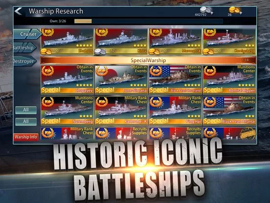 Изображение игры: Warship Rising