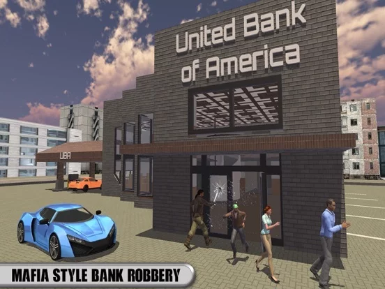 Изображение игры: Real Gangster Crime Simulator 3D: Escape City Cops