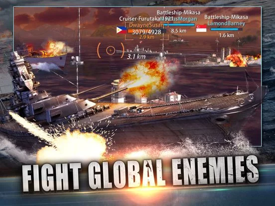 Изображение игры: Warship Rising