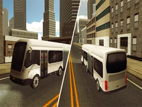 Изображение игры: Real City Bus Driver 3D Simulator 2016