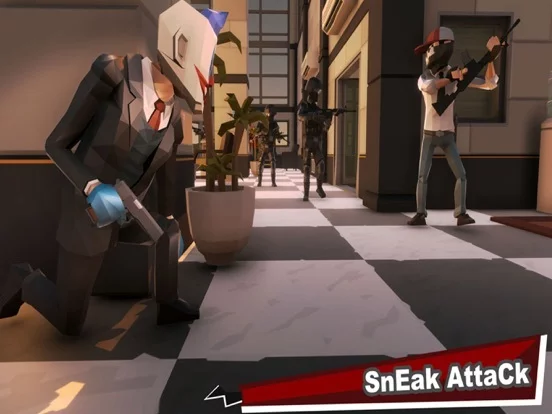 Изображение игры: Bank Robbers Vs Police Battle