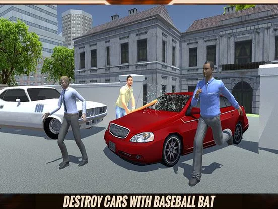 Изображение игры: Real Gangster Car Robber:Theft