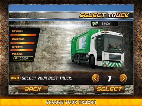 Изображение игры: Dump Garbage Truck Simulator – Drive your real dumping machine & clean up the mess from giant city