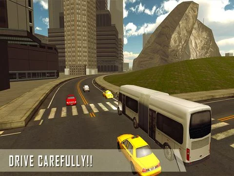 Изображение игры: Real City Bus Driver 3D Simulator 2016