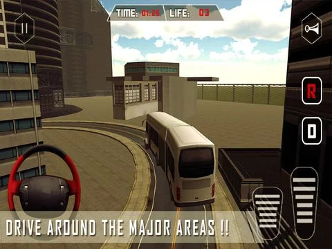 Изображение игры: Real City Bus Driver 3D Simulator 2016