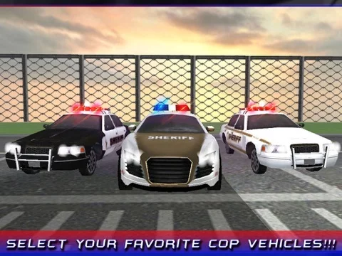 Изображение игры: Police Arrest Car Driver Simulator 3D – Drive the cops vehicle to chase down criminals