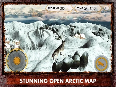 Изображение игры: Wild Wolf Attack Simulator 3D – Live life of an alpha and take revenge for your clan