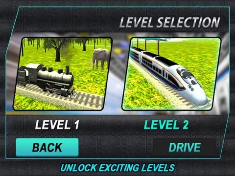 Изображение игры: Real Train Driver Simulator 3D – drive the engine on railway lines and reach the destination in time