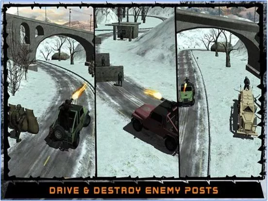 Изображение игры: US Army Truck Driver Battle 3D- Driving Car in War