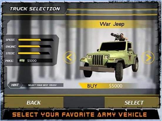 Изображение игры: US Army Truck Driver Battle 3D- Driving Car in War
