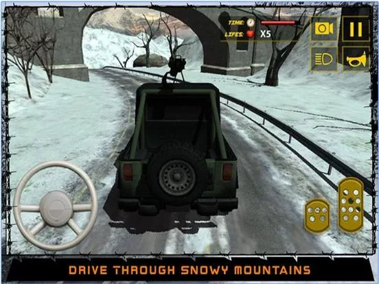 Изображение игры: US Army Truck Driver Battle 3D- Driving Car in War
