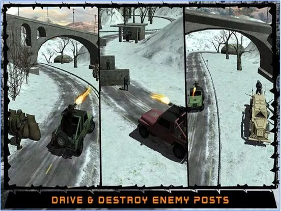 Изображение игры: US Army Truck Driver Battle 3D- Driving Car in War