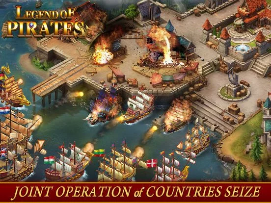 Изображение игры: Legend of Pirates:Sailing Log