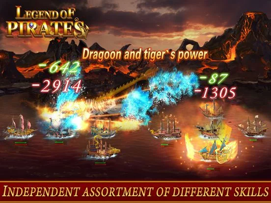 Изображение игры: Legend of Pirates:Sailing Log