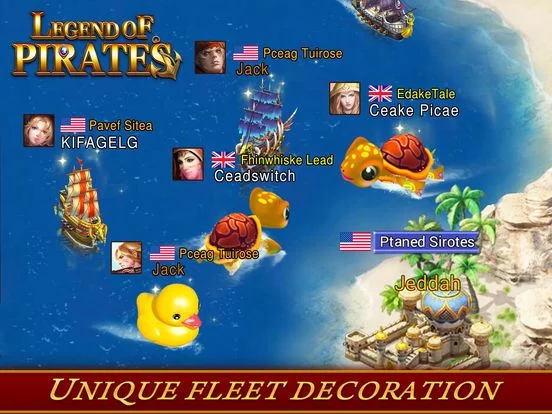 Изображение игры: Legend of Pirates:Sailing Log