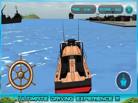 Изображение игры: Sailing Cruise Ship Simulator 3D
