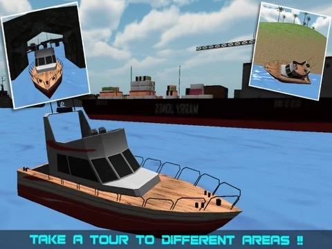 Изображение игры: Sailing Cruise Ship Simulator 3D