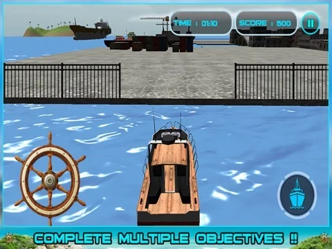 Изображение игры: Sailing Cruise Ship Simulator 3D
