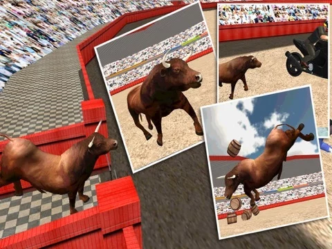 Изображение игры: Angry Bull Fighter Simulator 3D