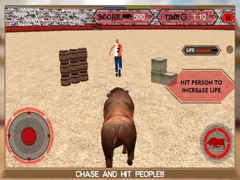 Изображение игры: Angry Bull Fighter Simulator 3D
