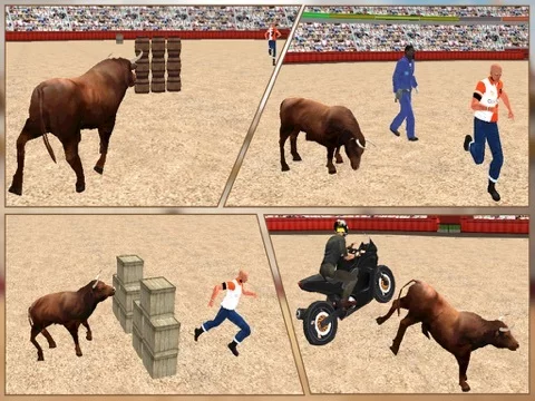 Изображение игры: Angry Bull Fighter Simulator 3D