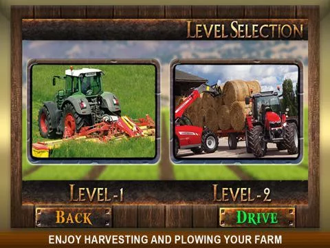 Изображение игры: Real Farm Tractor Simulator 3D