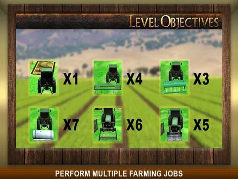 Изображение игры: Real Farm Tractor Simulator 3D