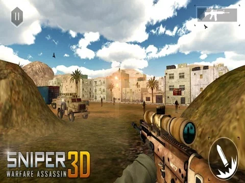 Изображение игры: Sniper Warrior 3D: Desert Warfare
