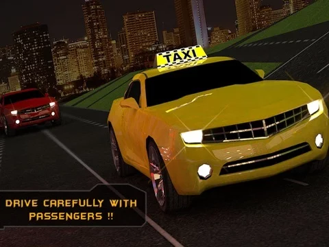 Изображение игры: Taxi Car Simulator 3D - Drive Most Wild & Sports Cab in Town