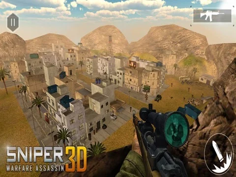 Изображение игры: Sniper Warrior 3D: Desert Warfare
