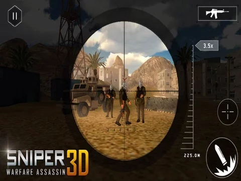 Изображение игры: Sniper Warrior 3D: Desert Warfare