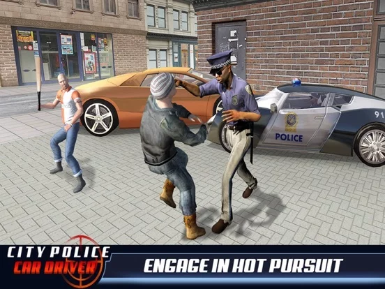 Изображение игры: City Police Car Driver Game