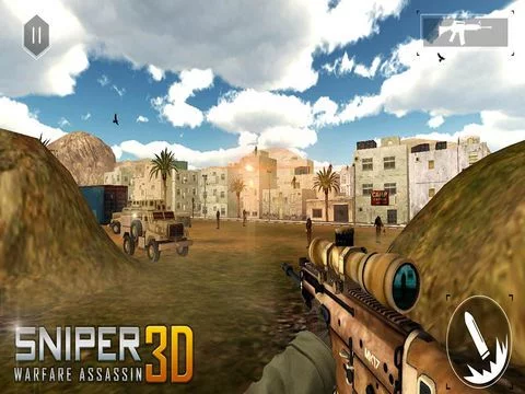 Изображение игры: Sniper Warrior 3D: Desert Warfare