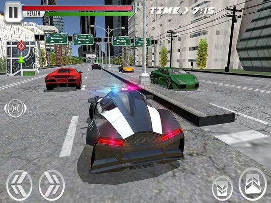 Изображение игры: City Police Car Driver Game